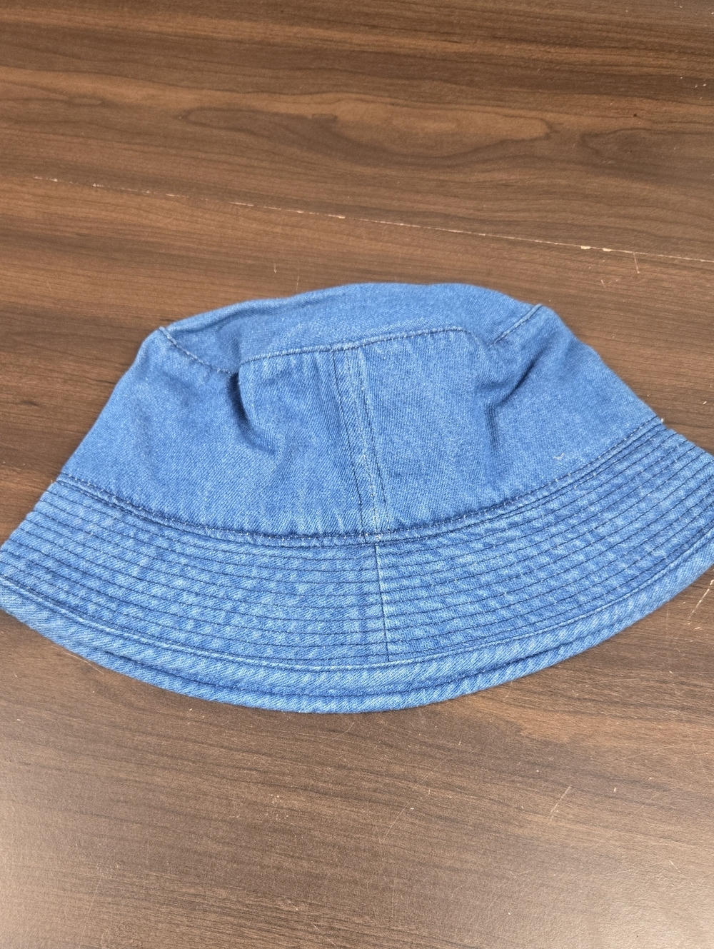 Denim Size L/XL Medium Wash Denim Bucket Hat - Picture 2 of 8